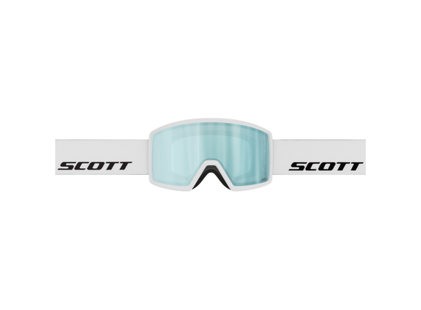 SCOTT Goggle Neo Hvit AMP ice chrome S2 