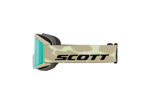 SCOTT Goggle Shield Pro Jr. Beige green chrome S2 