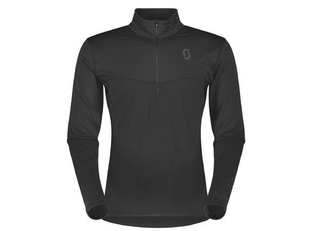 SCOTT Pullover Ms Defined Light Sort XS Genser - mellomlag 