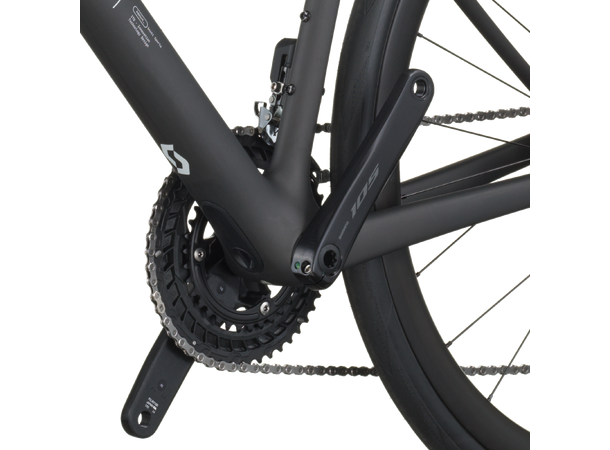 SCOTT Addict 30 Sort XXL Landeveissykkel i karbon 