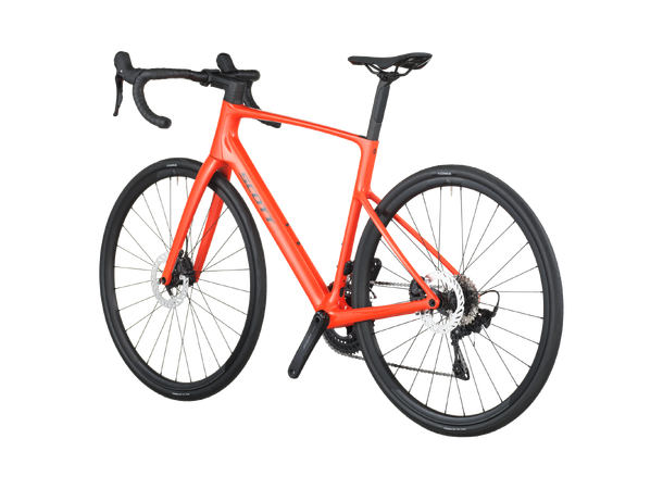 SCOTT Addict 50 Oransje XS Landeveissykkel i karbon 