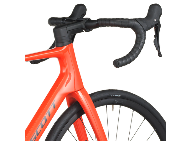 SCOTT Addict 50 Oransje XS Landeveissykkel i karbon 