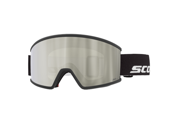 SCOTT Goggle Ambit Compact Sort AMP white chrome S2 