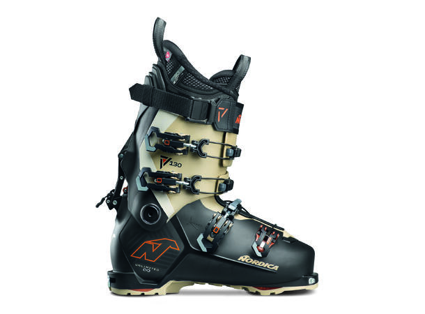 NORDICA Unlimited 130 Dyn Sort/Sand 225 High Performance Alpinstøvel 