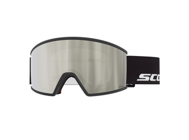 SCOTT Goggle Ambit Sort AMP white chrome S2 