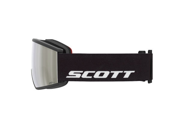 SCOTT Goggle Ambit Sort AMP white chrome S2 