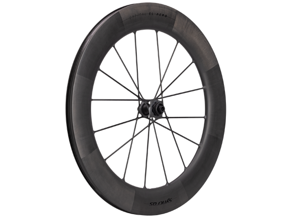 SYNCROS Capital SL Aero Front Wheel Hjul, Road 80mm - matt black 