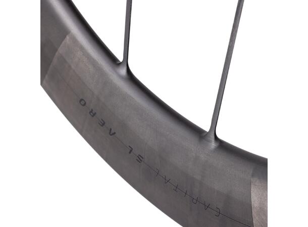 SYNCROS Capital SL Aero Front Wheel Hjul, Road 80mm - matt black 